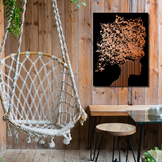 Wall Decor 'Gilt Mod XIII' in ArtPlexi, 16"x20"