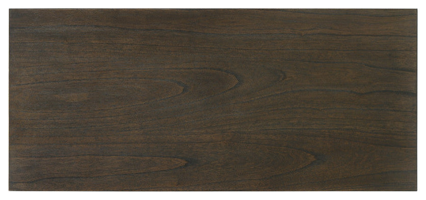 Bistro Walnut 88"W Rectangle Dining Table With Extension Leaf