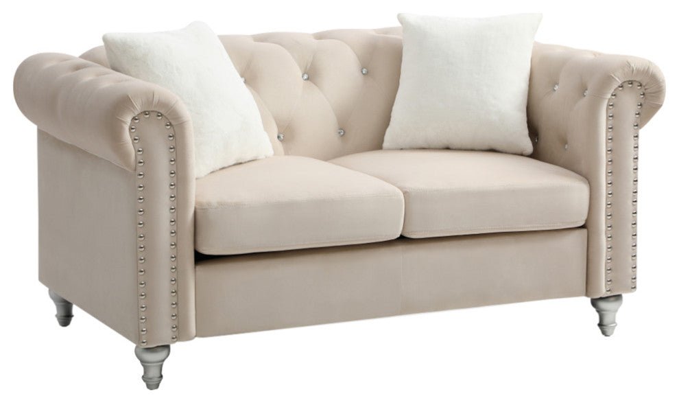 Raisa Loveseat, Beige