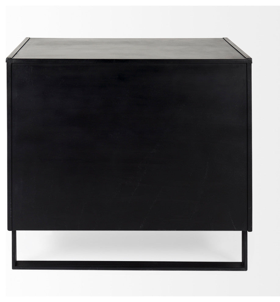 Back view of cabinet on white background; full product visible.