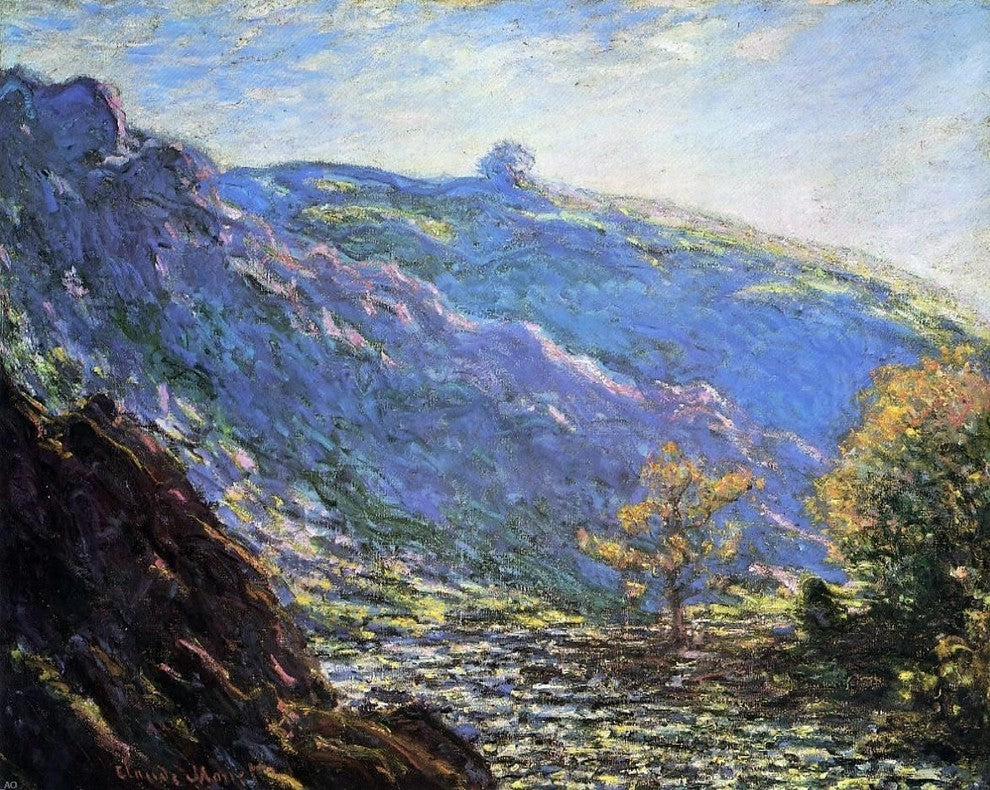 Claude Oscar Monet Sunlight on the Petit Cruese Wall Decal Print