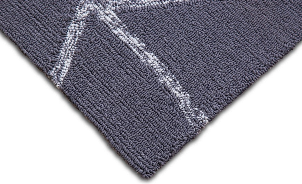 Shadow Rug, Dark Gray, 8'x10'