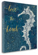 "Coastal Lace VII" By Jess Aiken, Giclee Print on Gallery Wrap Canvas