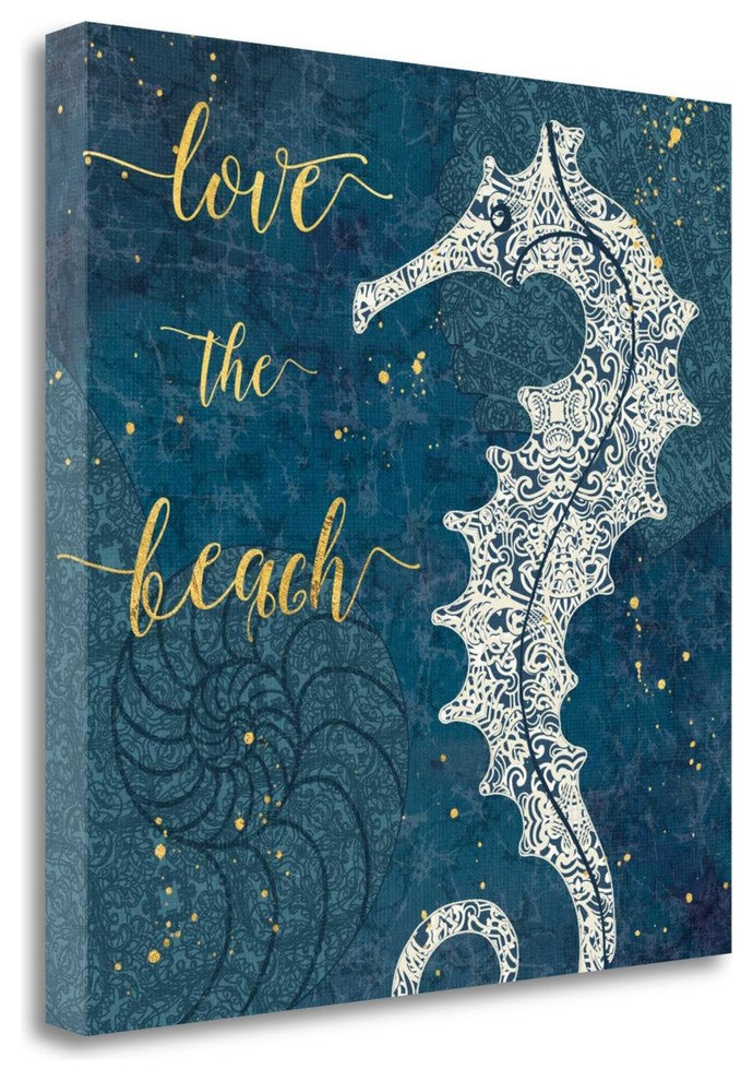 "Coastal Lace VII" By Jess Aiken, Giclee Print on Gallery Wrap Canvas