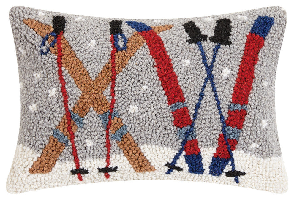 Ski Set Hook Pillow