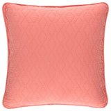 Birdie Coral Quilted Sham