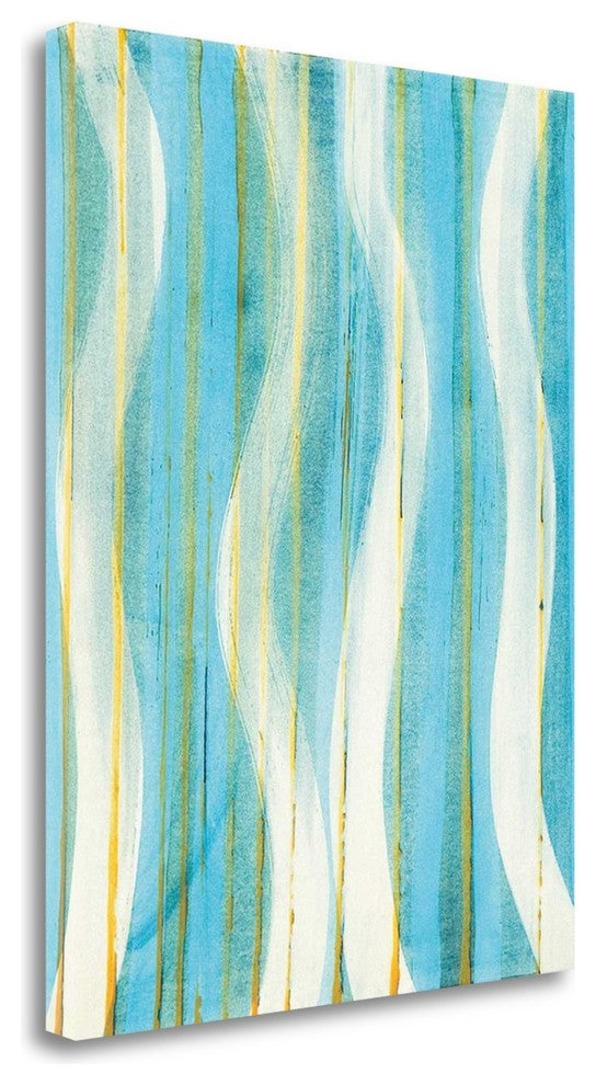 "Carousing With Lines II" By Allison G Miller, Giclee on Gallery Wrap Canvas