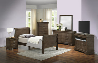 Tara Bed, Driftwood, Twin