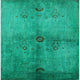 Ahgly Company Indoor Square Mid-Century Modern Area Rugs, 4' Square