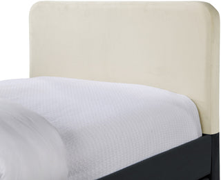 Ivy Upholstered Trundle/Storage Bed, Black, Twin, Velvet