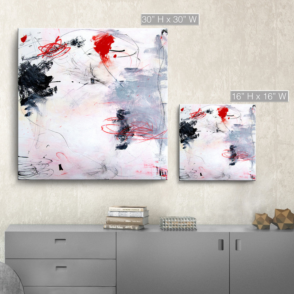 Ready2HangArt 'A Gentle Breeze' Abstract Canvas Wall Art