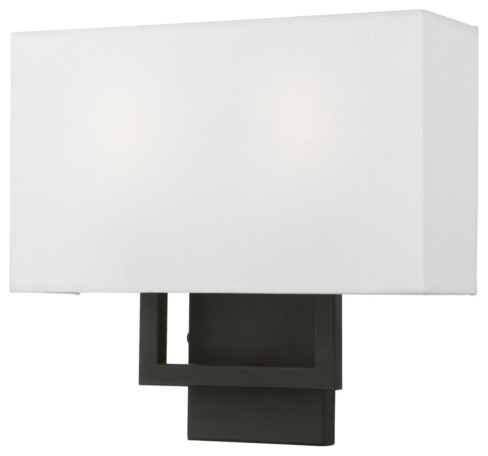 Pierson 2 Light Black ADA Sconce
