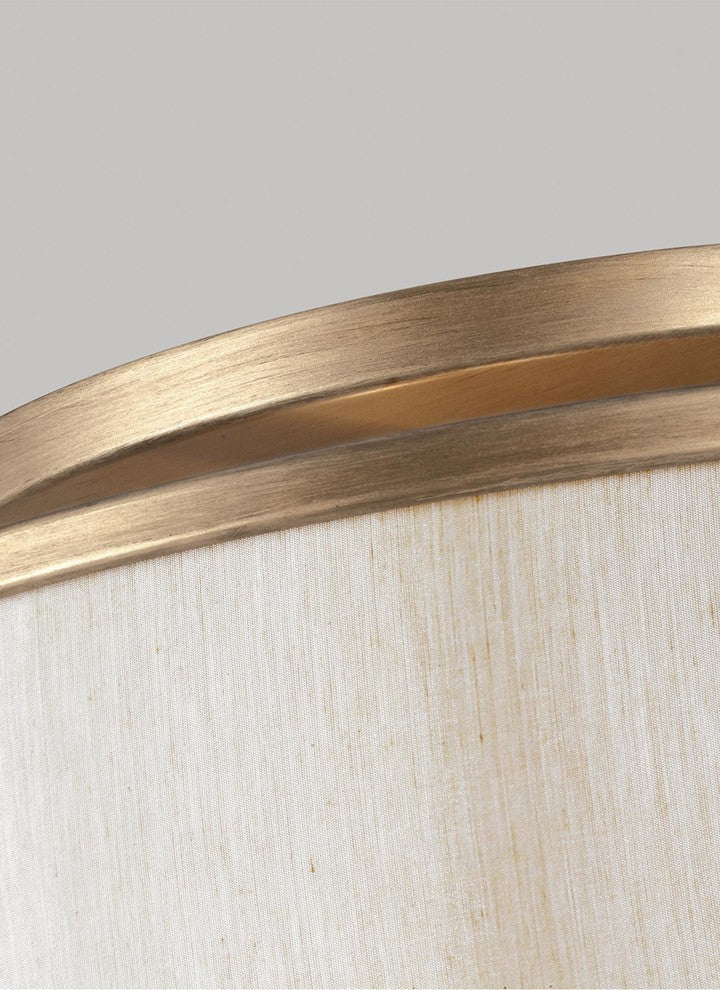 Generation Lighting Semi-Flush Mount, Sunset Gold, 3-Light
