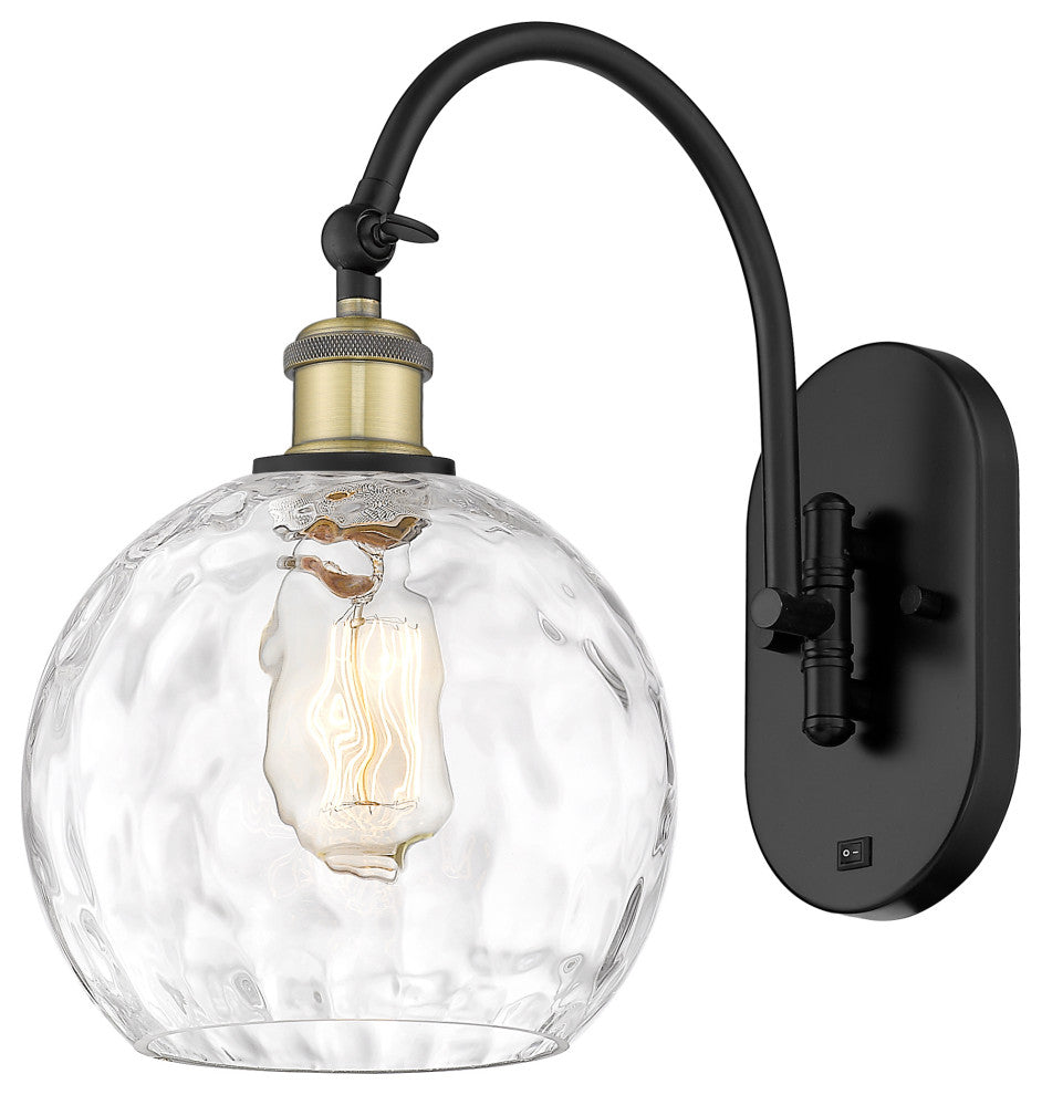 Innovations 518-1W-BAB-G1215-8-LED 1-Light Sconce, Black Antique Brass