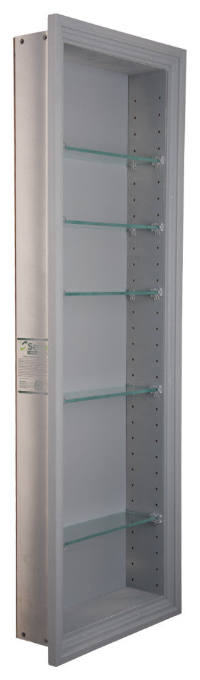 Nashville Recessed Primed Niche 49.5"h x 15.5"w x 3.5"d