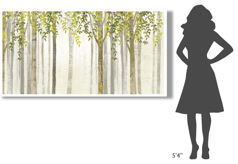 "Down to the Woods Spring Crop" Digital Paper Print by Avery Tillmon, 74"x38"