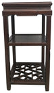 Chinese Carved Lattice Wood Table