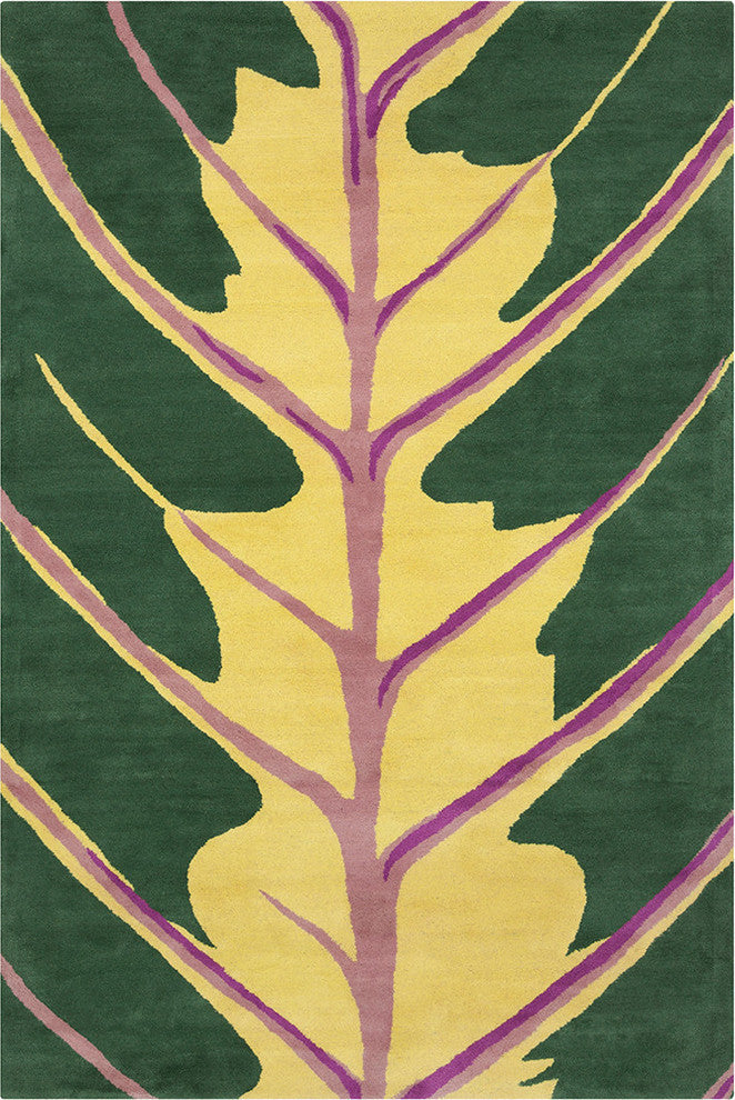 Allie Tree Contemporary Area Rug, 5''x7''6"