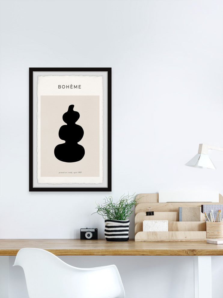 "Boheme" Framed Painting Print, 30x45