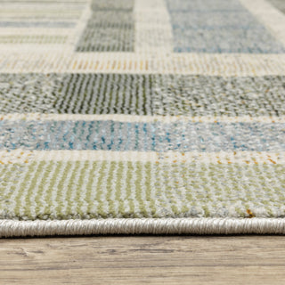 Atlas 752E0 Blue/Green 1'10" x 3'2" Rug