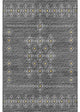 Addison Premium Washable Mayfield AMF109 Gray 10'' x 14'' Rug