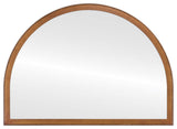 Vienne Framed Mantel Mirror, Crescent Cathedral, 38.4"x27.4", Autumn Bronze