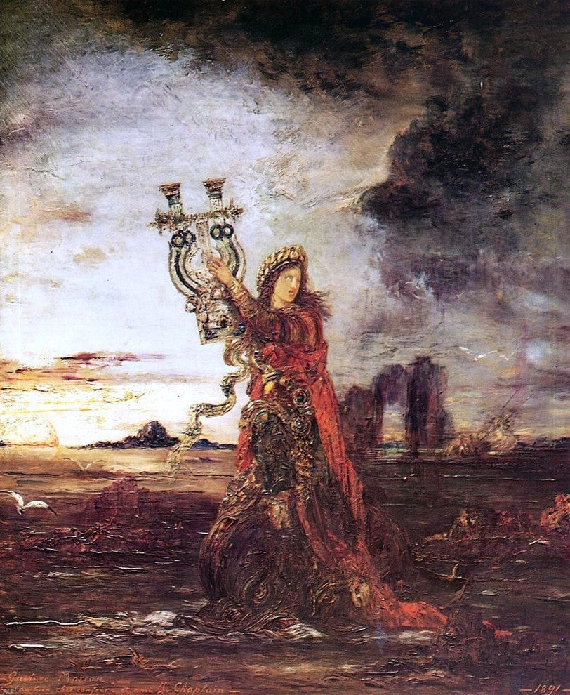 Gustave Moreau Arion, 20"x25" Wall Decal Print