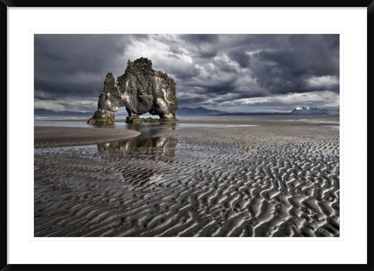 "Hvatserkur" Framed Digital Print by Bragi Ingibergsson, 44x32"