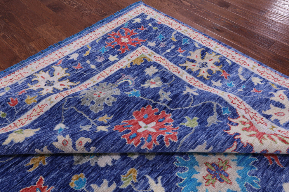 10' 1" X 13' 10" Turkish Oushak Handmade Rug - Q15609