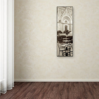 Alan Blaustein 'Orvieto Caffe I' Canvas Art, 10x32