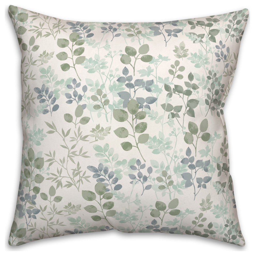 Spring Botanicals 18x18 Spun Poly Pillow