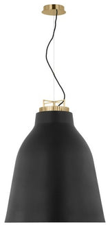 Natural Brass LED Pendant