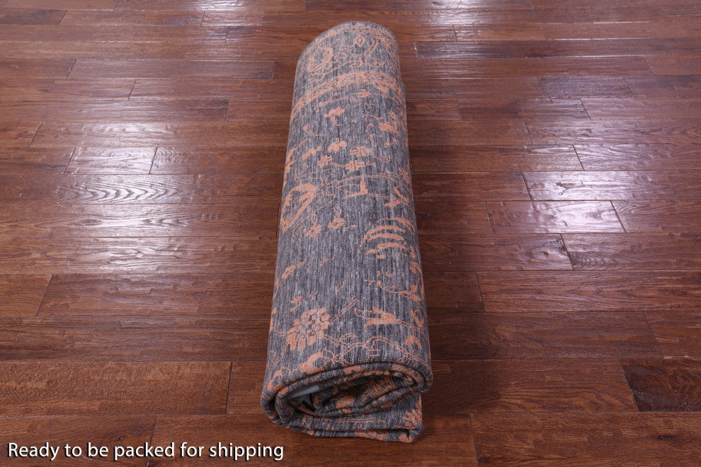 Persian Wool & Silk Handmade Rug 8' 0" X 10' 2" - Q15752