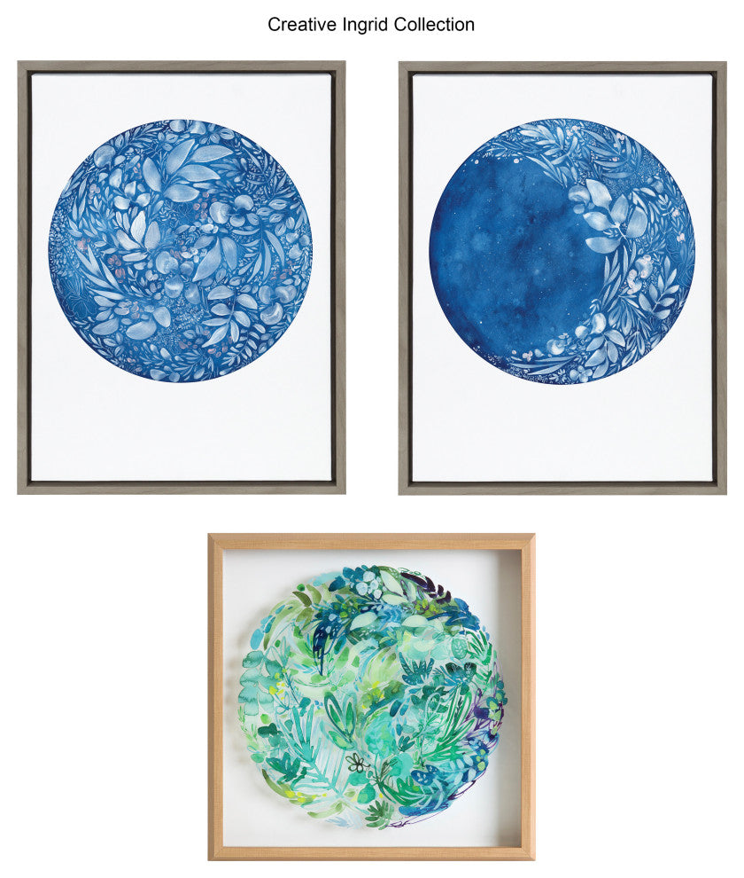 In Between Art Set by Ingrid Sanchez of CreativeIngrid, Assorted 2 Piece 20x20