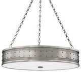 Gaines 6-Light Pendant Historic Nickel Finish