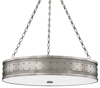 Gaines 6-Light Pendant Historic Nickel Finish