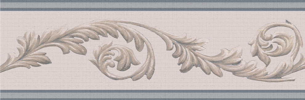 Damask Peel and Stick Wallpaper Border 15'x7"