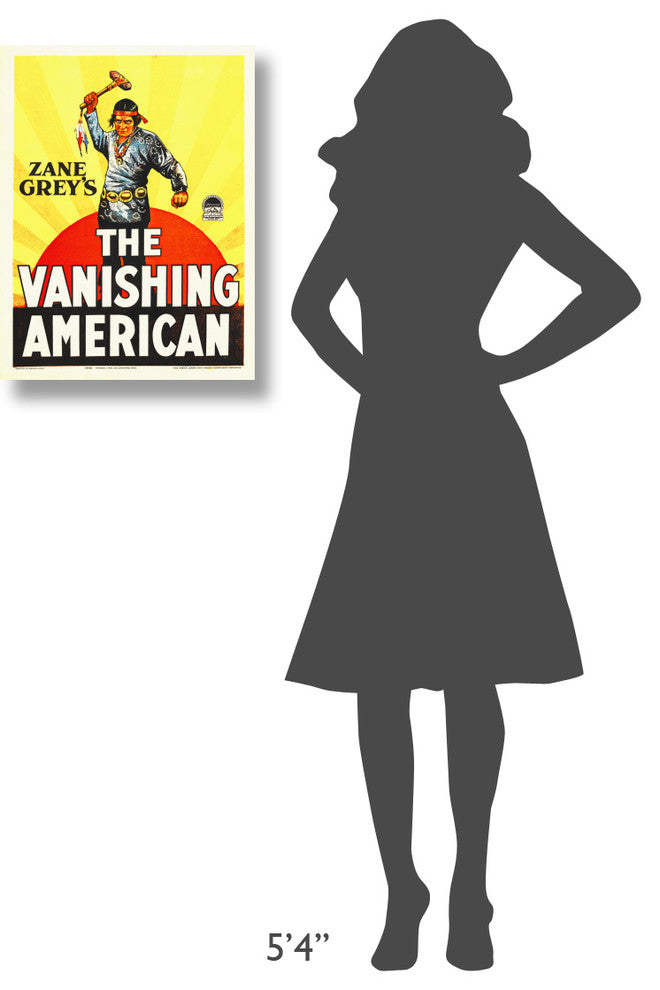 "The Vanishing American,  1925" Canvas Giclee, 18"x24"
