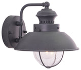 Harwich 8" Outdoor Wall Light Textured Gray