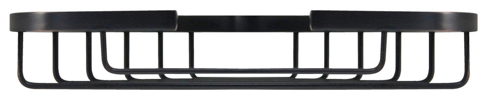 MODONA's 6" x 6" LARGE Corner Soap Basket SS304 -, Rubbed Bronze