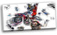 "Moto Cross Sports" Canvas Painting