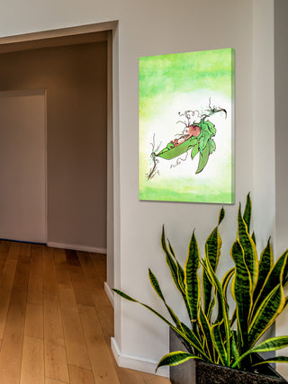 "Sleeping Mouses" Painting Print on Canvas by Curtis