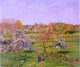 Camille Pissarro Morning Flowering Apple Trees Eragny Wall Decal