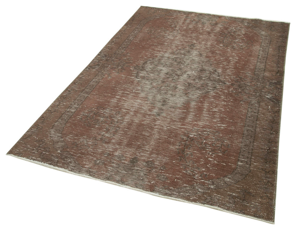 Rug N Carpet - Handwoven Turkish 4' 3" x 6' 7" Low Pile  Small Area Rug