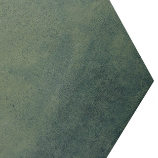 Argillos Hex Aquamarine Porcelain Floor/Wall Tile