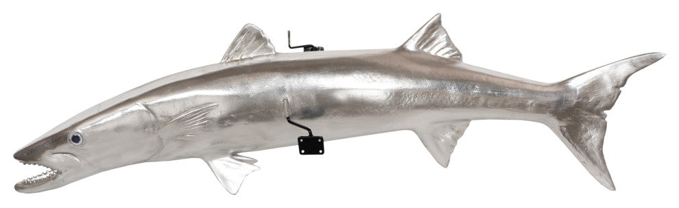 Barracuda Fish, Silver Leaf