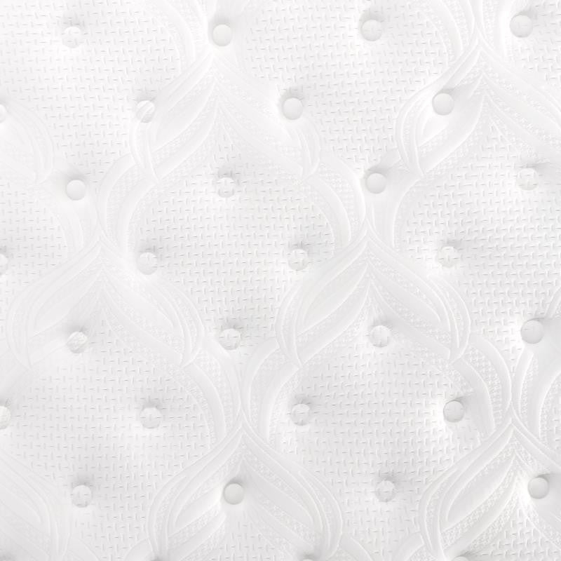 Vista14" Premium Memory Foam Hybrid Pocket Spring Mattress-Reinforced Edge, White, Queen