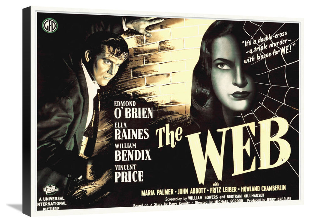 "The Web" Stretched Canvas Giclee by Hollywood Photo Archive, 30x22"