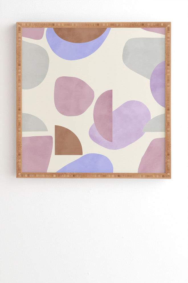 Marta Barragan Camarasa Geometric Shapes 78G Framed Wall Art