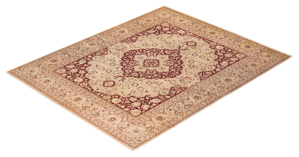 Mogul, One-of-a-Kind Hand-Knotted Area Rug Ivory, 8' 2" x 10' 0"
